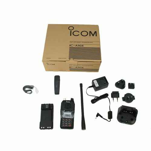 Icom IC-A16 v22 walkie banda aérea IP67, 6 Watios