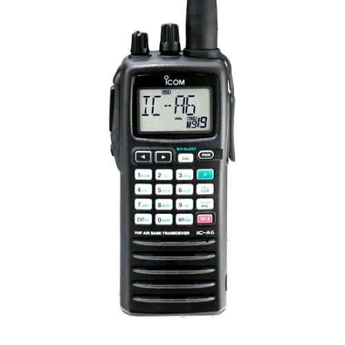 Icom IC-A6 walkie banda aviación sin VOR