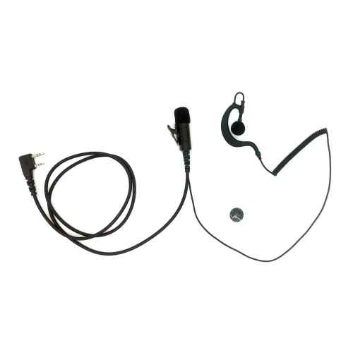 Jetfon JR-E1702 Microauricular pinganillo con cancelación de ruido para walkies Kenwood/Dynascan/Tecom/HYT