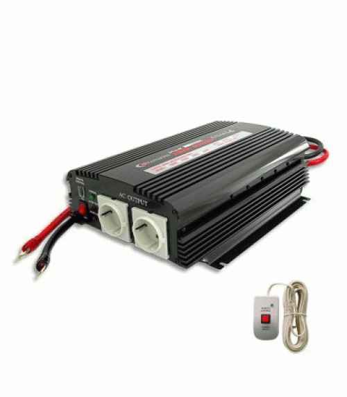 Komunica A-301/1200-12-REMOT Inversor 12V a 220V 1200W + control remoto