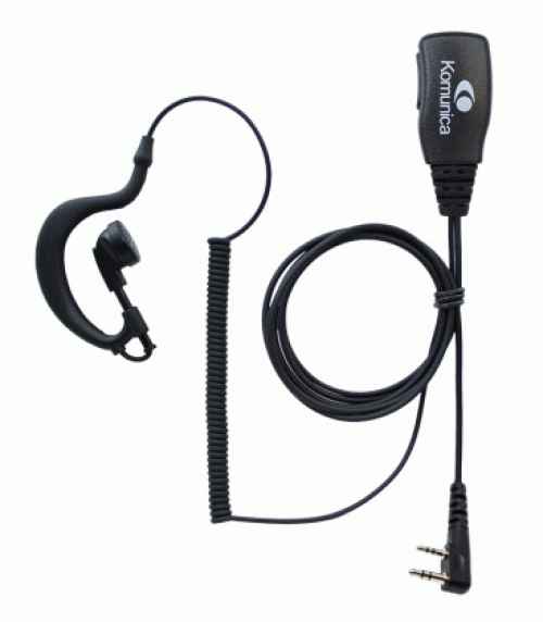 Komunica KP-2202 Microauricular (pinganillo) para walkies Kenwood/Dynascan/Tecom/HYT