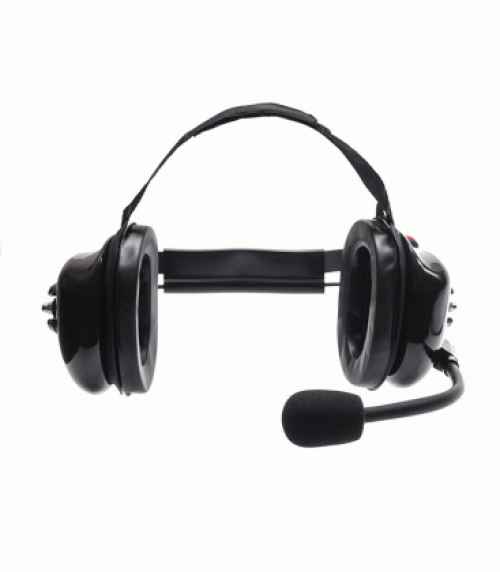 Komunica NC-PRO-QD Cascos auricular-micrófono profesional con sistema de cancelación de ruido ambiental y conector Quick disconnect