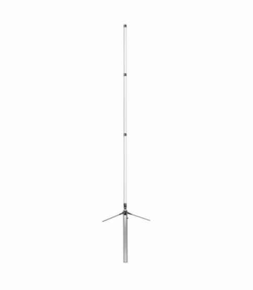 Komunica X-510-PWR Antena base fibra de vidrio 144 - 430 MHz 5.5 m 3 tramos