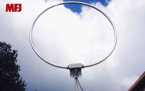 MFJ1886X Antena loop para recepción HF de 500 KHz a 30 MHz