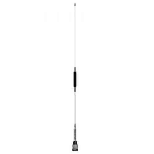 Steelbras AP4187 Antena móvil para CB con bobina de carga en medio con muelle - para base PL