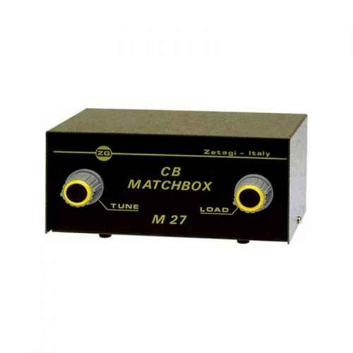 Zetagi M-27 MatchBox acoplador antena de 26 a 28 MHz 500 W