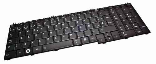 Teclado de recambio para ordenador portátil TOSHIBA - TOSHIBA c650 c660 71058