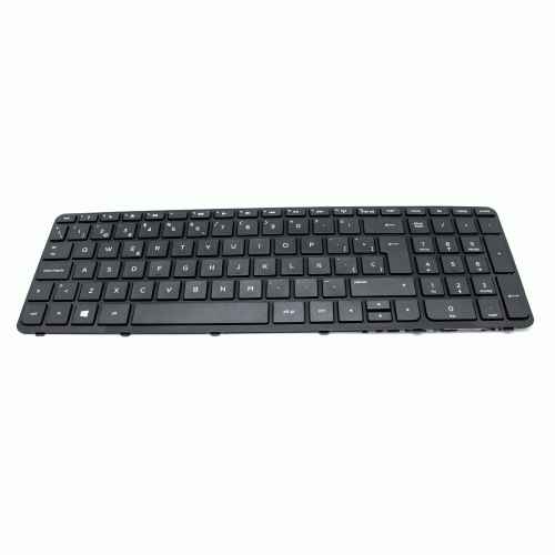 Teclado de recambio para ordenador portátil HP - HP 350 g1 series negro (con marco) 71384