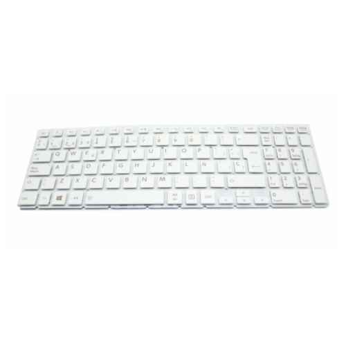 Teclado de recambio para ordenador portátil TOSHIBA - TOSHIBA l50-b blanco 71395