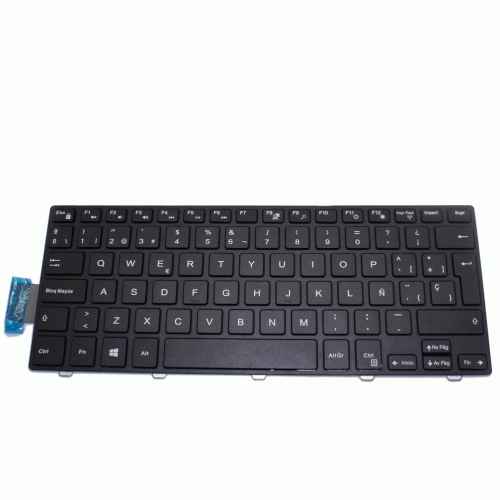 Teclado de recambio para ordenador portátil DELL - DELL INSPIRON 14-3000 negro 71517