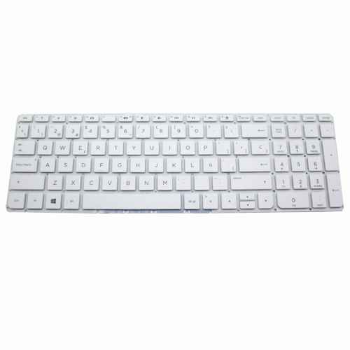 Teclado de recambio para ordenador portátil HP - HP 15-as blanco 71669