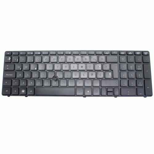 Teclado de recambio para ordenador portátil HP - HP 8560p negro 71677