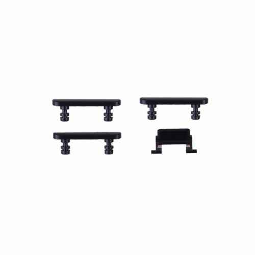 Kit botones volumen, on/off, silencio IPHONE 7 negro 92967