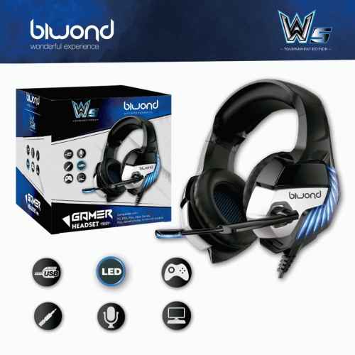 Auricular gaming BIWOND w5 pro tournament edition BW0135