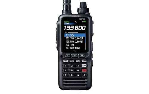 Yaesu FTA-850L walkie banda aerea con GPS, ILS, VOR