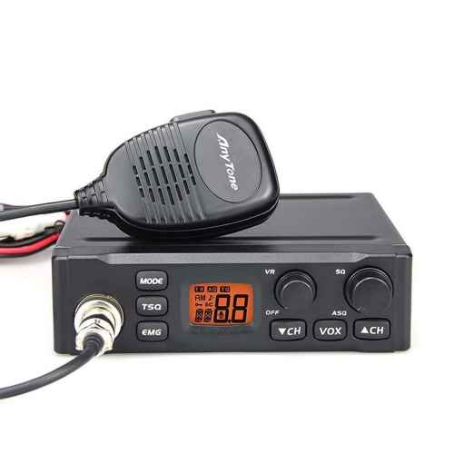 Anytone METIS - Emisora CB 27 MHz bitensión 12 y 24 V