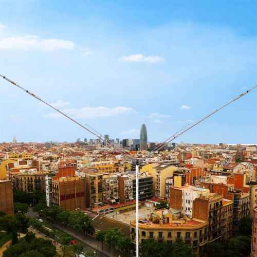 D-ORIGINAL DX-ADIP-HF-5B Antena dipolo rígido en V para HF 5 bandas