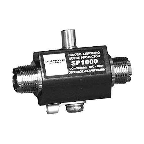 Diamond SP1000PW Protector contra chispas caidas de rayos a la antena - conectores PL