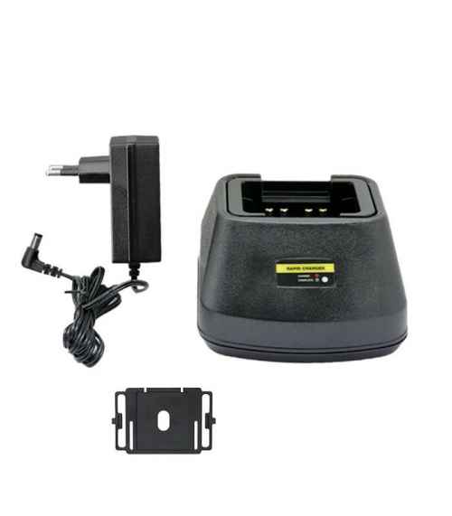 Komunica DSK-UNI: Cargador Rápido de Sobremesa Universal para Radios Vertex - Ni-Cd, Ni-MH, Li-ion