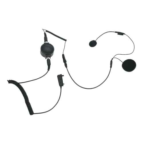 Nauzer KIM-130-G2 Microaltavoz walkie TETRA Matra G2 para casco policial