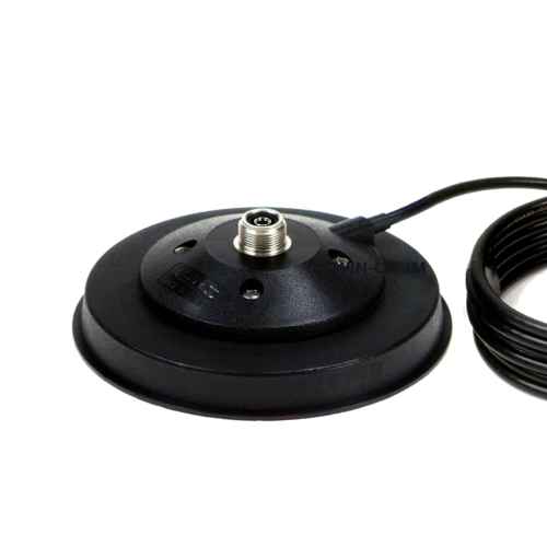 Sirio MAG145PL Base magnética 160 mm para antenas con conector PL - Nuevo diseño, alto magnetísmo
