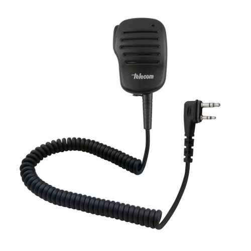 Telecom JD-500-ICA25 Micro-altavoz para walkies Icom banda aerea, resistente al agua IP-54