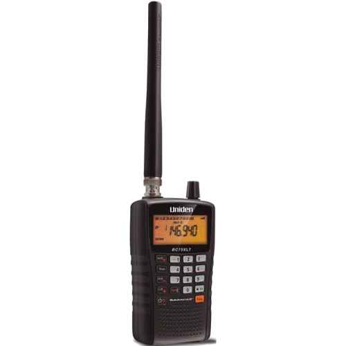 Uniden UBC125XLT Receptor scanner portátil 500 canales 25 - 88 MHz 108 - 174 MHz 225 - 512 MHz y 806 - 960 MHz