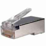 Conector RJ45 8 hilos FTP cat.6 (10und) 210203