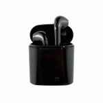 Mini auriculares Bluetooth i7s (ios/Android) negro 52500