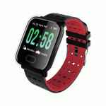 Smartwatch a6 Bluetooth rojo 53427