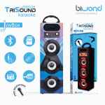 Altavoz BIWOND joybox trisound karaoke azul 56475