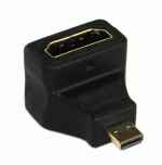 Adaptador HDMI-microHDMI 90º BIWOND, a/h-micro HDMI d/m 800695
