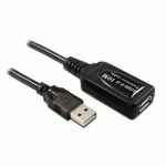 Cable USB 2.0 chIPSet m/h 10m BIWOND 800795