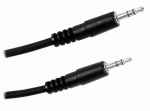 Cable audio estereo jack 3.5mm 0.8m 800823