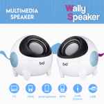 Altavoces multimedia 3wx2 wally speaker BIWOND BW0090