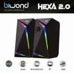 Altavoces gaming 5wx2 hexa 2.0 BIWOND BW0095