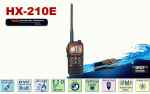 Standard Horizon HX-210E walkie VHF banda marina IPX7 sumergible flotante