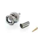Conector BNC macho para cable RG-58, version crimpar