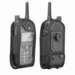 Funda para walkie TETRA Sepura SRP-2000, SRH-3500, SRH-3800, con pinza cinturón click fast