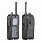 Funda para walkie TETRA Sepura SRP-8000 con pinza cinturón click fast