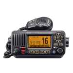Icom IC-M323G emisora nautica VHF clase D con DSC y GPS color negra