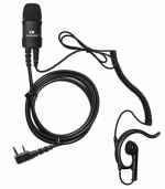 Komunica PWR-2402 Microauricular pinganillo con cancelacin de ruido para walkies Kenwood/Dynascan/Tecom/HYT