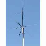 MFJ-2389 antena multibanda HF / VHF / UHF para base