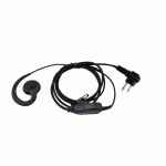 Telecom MAF-CR-M Microauricular con cable reforzado tejido fibra para walkies MOTOROLA, Team y Kombix