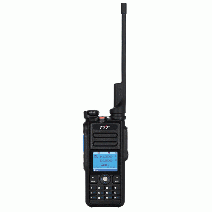 TYT MD2017 walkie DMR, bibanda VHF/UHF, analgico y digital (uso radioaficin)