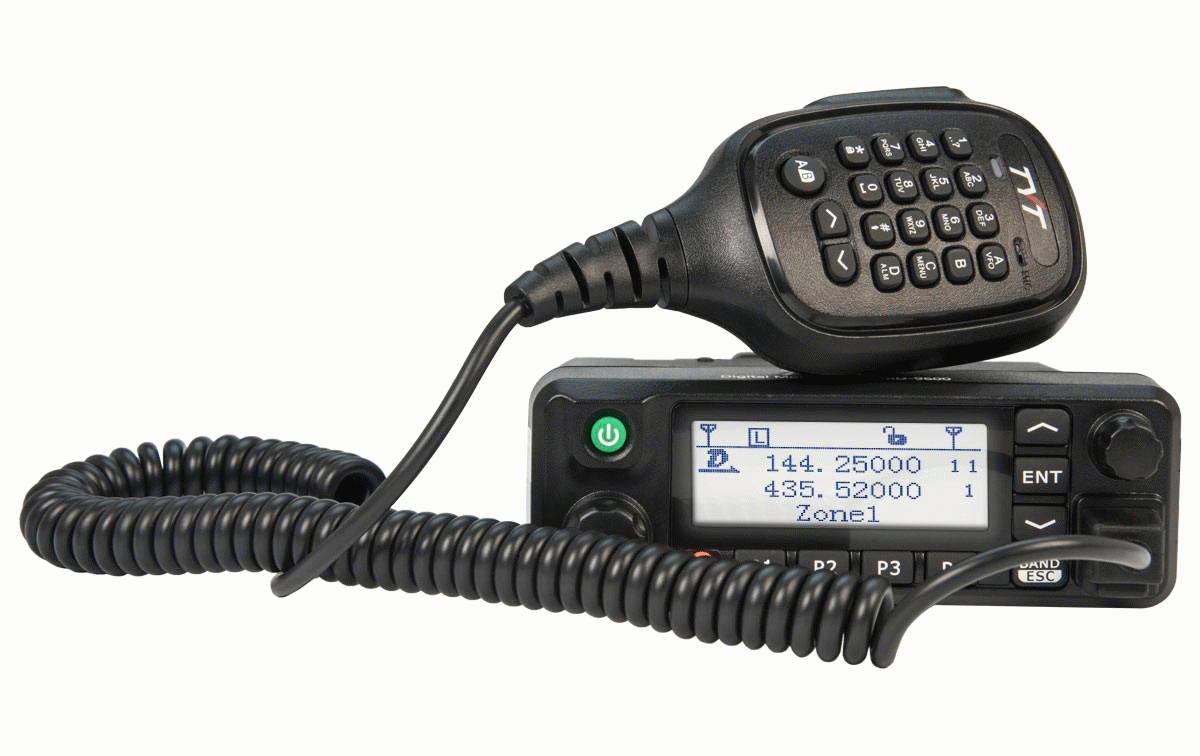 TYT MD-9600 GPS emisora analgica y digital DMR, bibanda 144/430 MHz