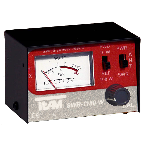 TEAM SWR-1180-W Medidor ROE y Watímetro 1,7 a 30 MHz