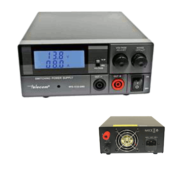 Telecom RPS-1230-SWD Fuente alimentación conmutada digital 30A 9-15V