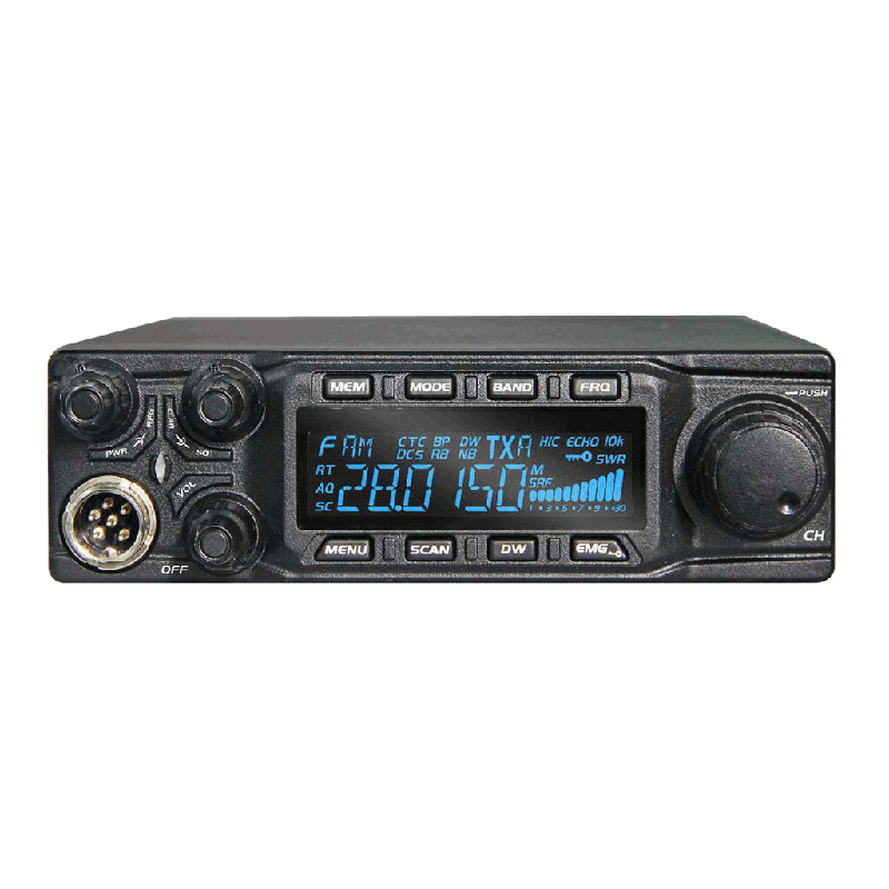 ANYTONE AT-6666-ST Emisora 10m 28.000-29.700 MHz AM, FM, USB, LSB