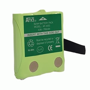 Batería AP-4003-H Ni-Mh 4.8V 700mAh para MOTOROLA PMR T60/T80/T6